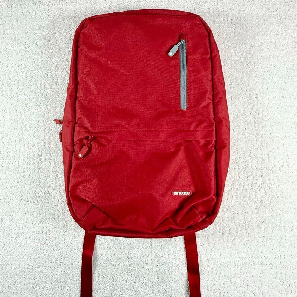 Incase Campus Compact Lightweight Everyday Backpack in Red